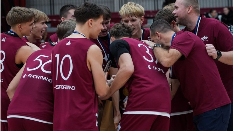 Latvijas U18 basketbolisti turnīrā Vācijā atzīst arī brazīliešu pārākumu