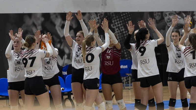 TV4 tiešraidē ''Mārupe'' Latvijas dāmu volejbola čempionāta finālsērijā uzņems RSU
