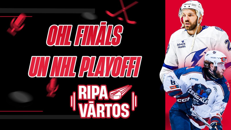 Klausītava | Ripa vārtos: par OHL finālsēriju un NHL izslēgšanas spēlēm