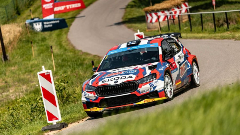 WRC pilots Suninens Polijā izcīna pirmo uzvaru ERČ