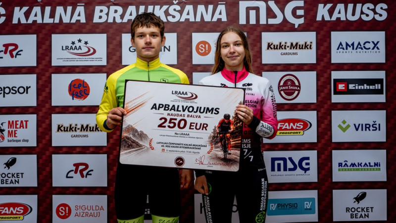 Šika un Klismete jubilejas MSĢ kausā uzvar LČ kalnā braukšanā